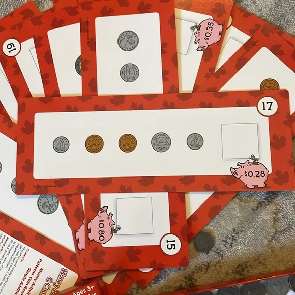Learning Resources Money Pattern Cards and Counters - Picture 4 of 7